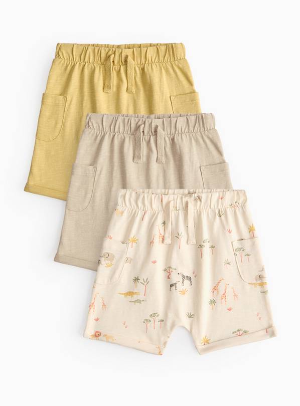 Safari Shorts 3 Pack 9-12 months